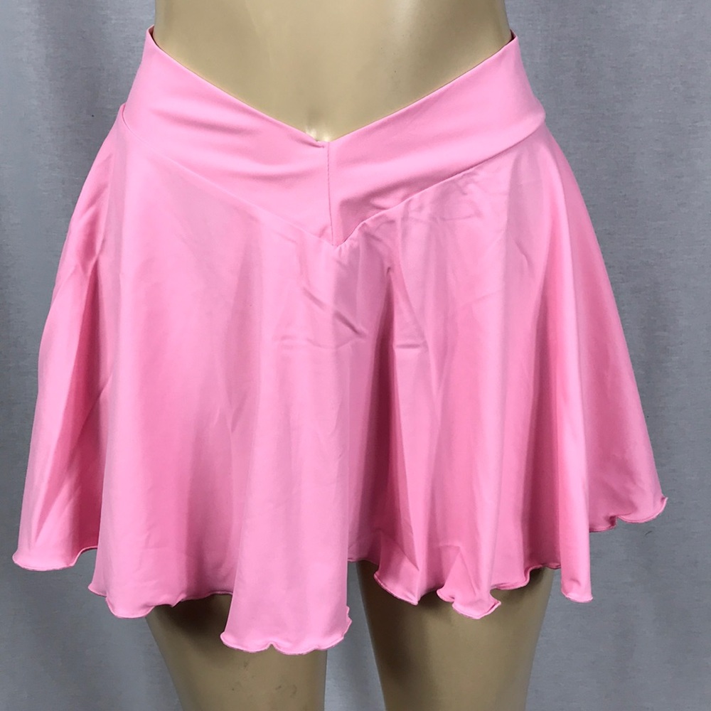 Zuliana Size M/L V-Waist Skirt With Lettuce Trim, Preloved